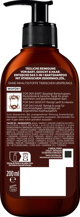 Immagine prodotto L'Oréal Paris Club dei barbieri esperti di uomini (200 ml)