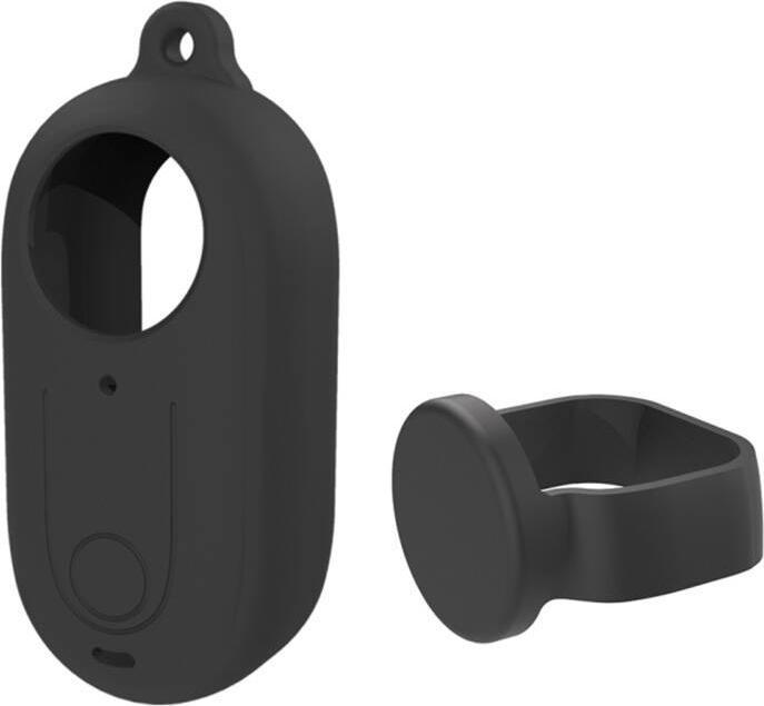 Puluz Camera Silicone Case with Lens Cover for Insta360 GO 3 Black (Insta360 Go 3)