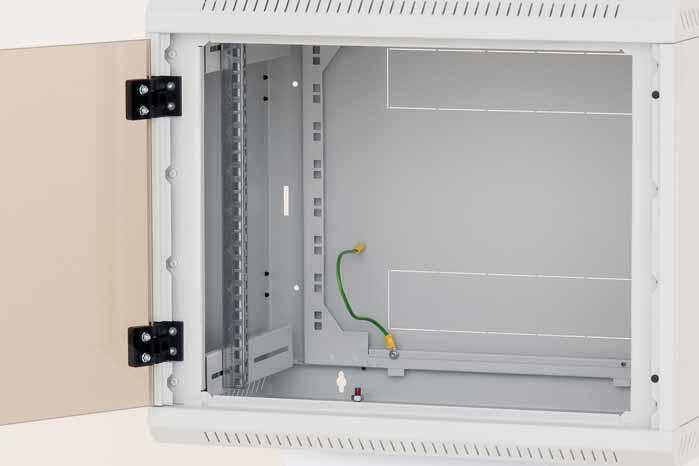 Produktbild Triton RBA-15-AS6-CAX-A1 - 19" Wandverteiler, einteilig, 15 HE, 595 mm Tiefe (15 HE, 19 Zoll Rack)