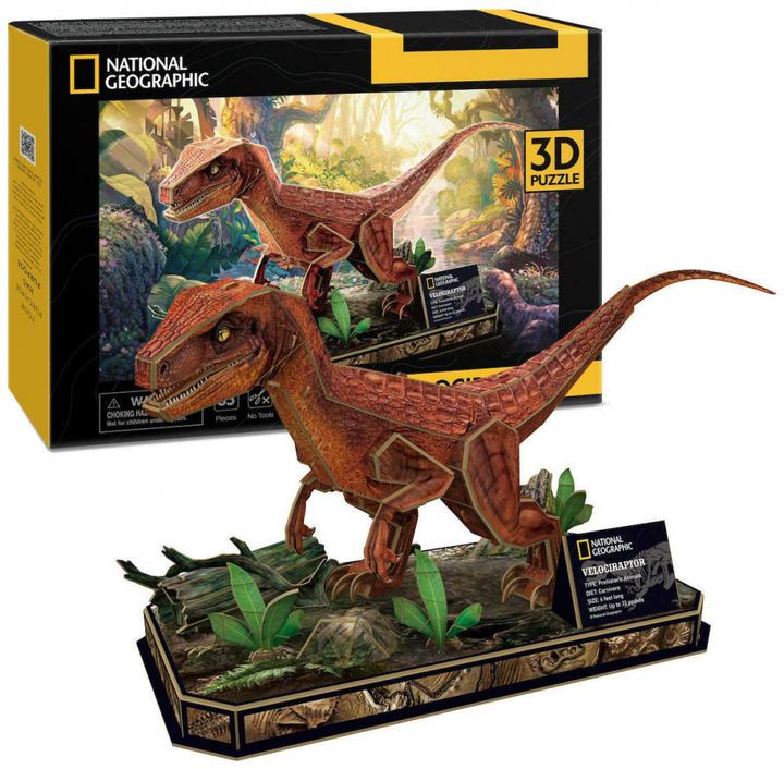 Produktbild NoName 3d Puzzel Velociraptor (63 Teile)