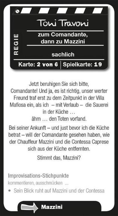 Actual product image Murder in the Villa Mafiosa (German)