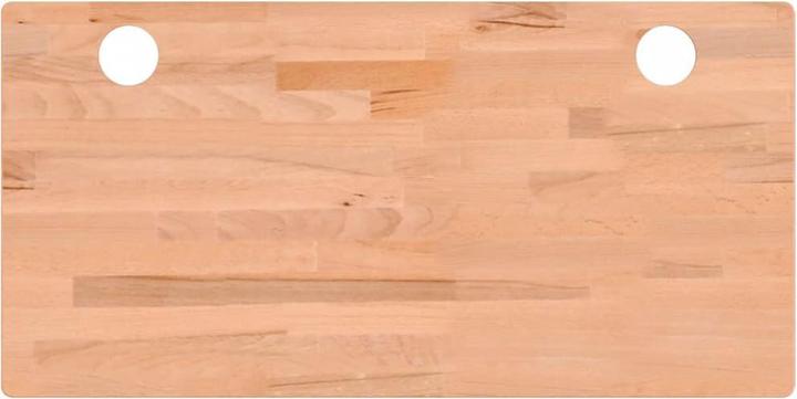 Immagine prodotto VidaXL Schreibtischplatte 100x50x2,5 cm Massivholz Buche,Material