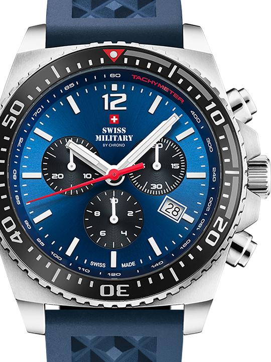 Immagine prodotto Swiss Military SM34093.06 Cronografo sportivo 45mm 10ATM (Cronografo, 45 mm)