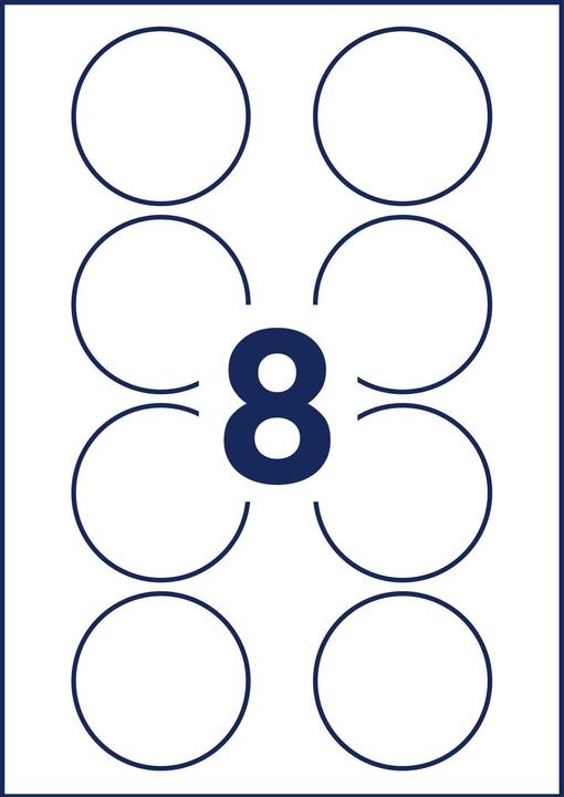 Actual product image Avery Name labels