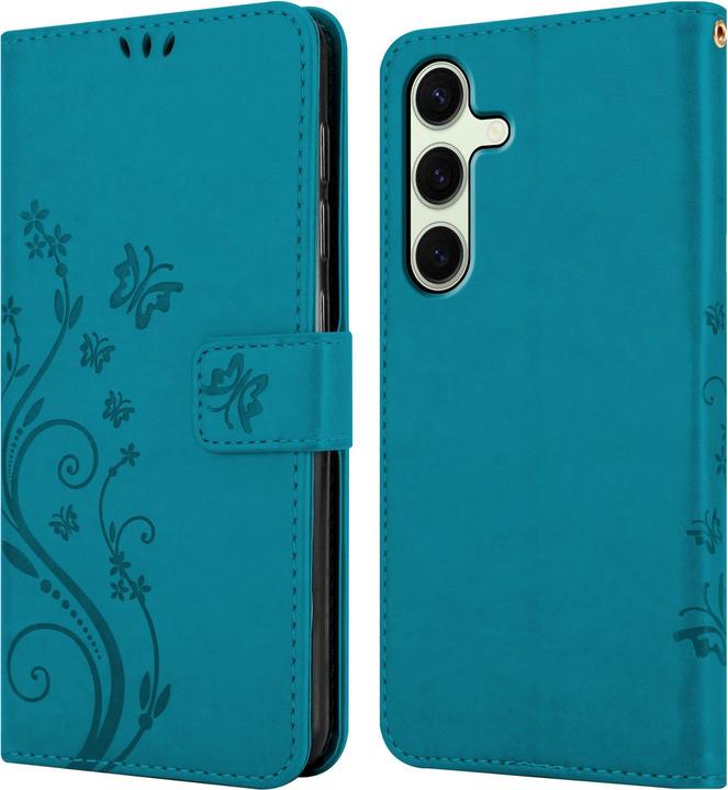 Image du produit Cadorabo Coque pour Samsung Galaxy S24 FE pour Fleur Book (Samsung Galaxy S24 FE)