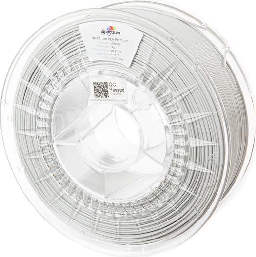 Actual product image Filament (PLA, 1.75 mm, 1000 g, Grey)