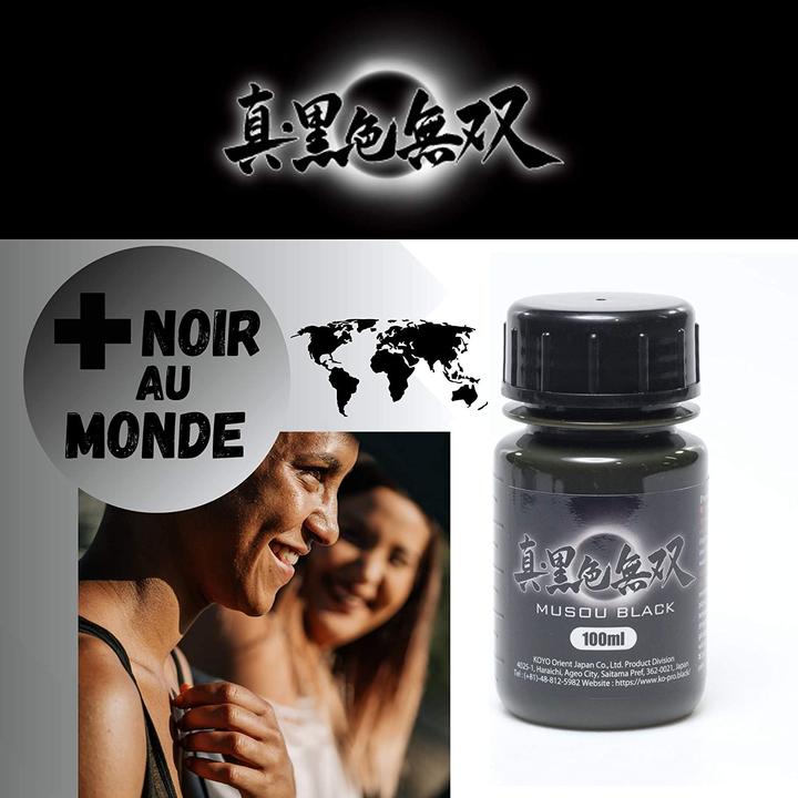 Image du produit Musou Black Le noir le plus faible du monde (Noir, 100 ml)