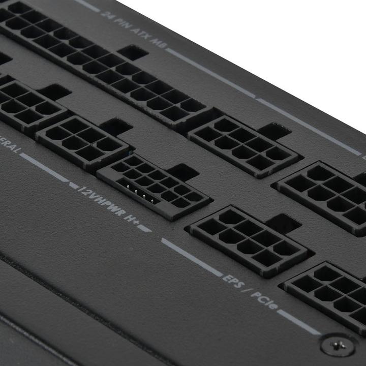 Actual product image Silverstone HELA 1200R Platinum - Cybenetics Platinum, Modular, ATX 3.0 - 1200 Watt (1200 W)