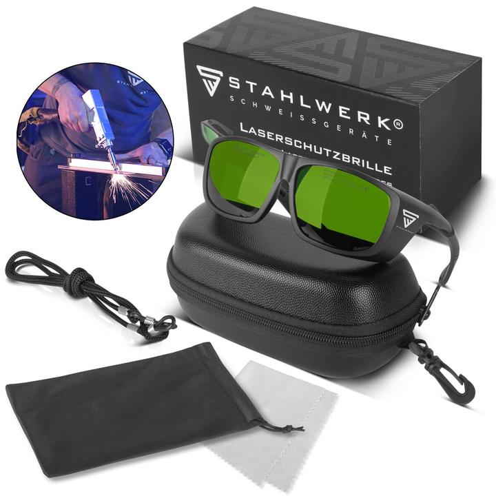 Image du produit Stahlwerk Lunettes de protection laser conformes à la norme DIN EN207 Plage de longueurs d'onde de 660 à
