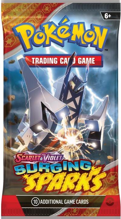 Actual product image Pokémon Surging Sparks (English, Booster Pack)