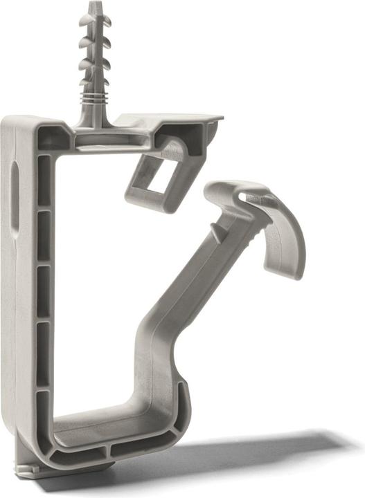 Actual product image Schnabl Collector bracket for multiple laying of 40 sheathed cables SH 40 H0 light grey