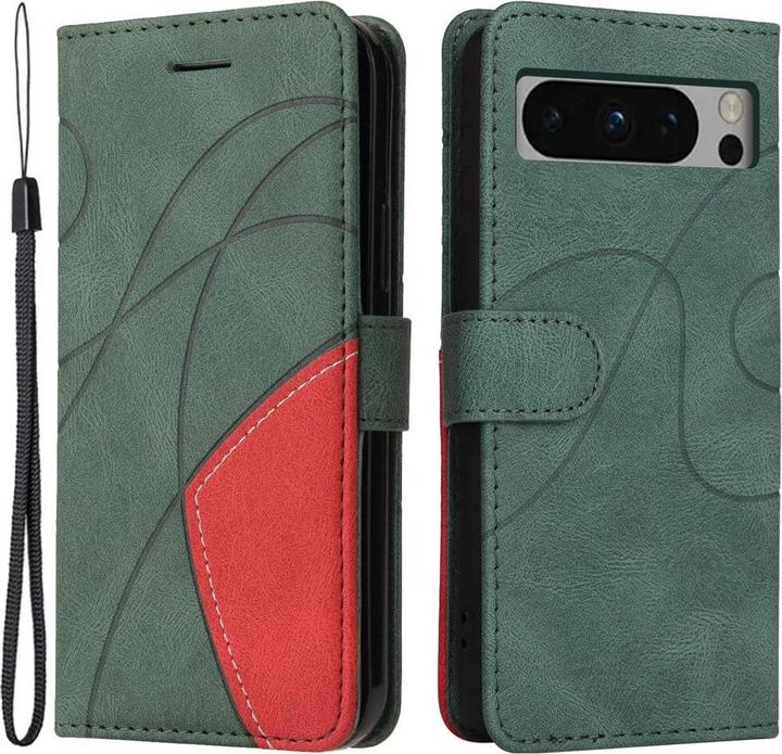 Cover-Discount Google Pixel 8 Pro - Dual-color Etui Hülle grün (Google Pixel 8 Pro)