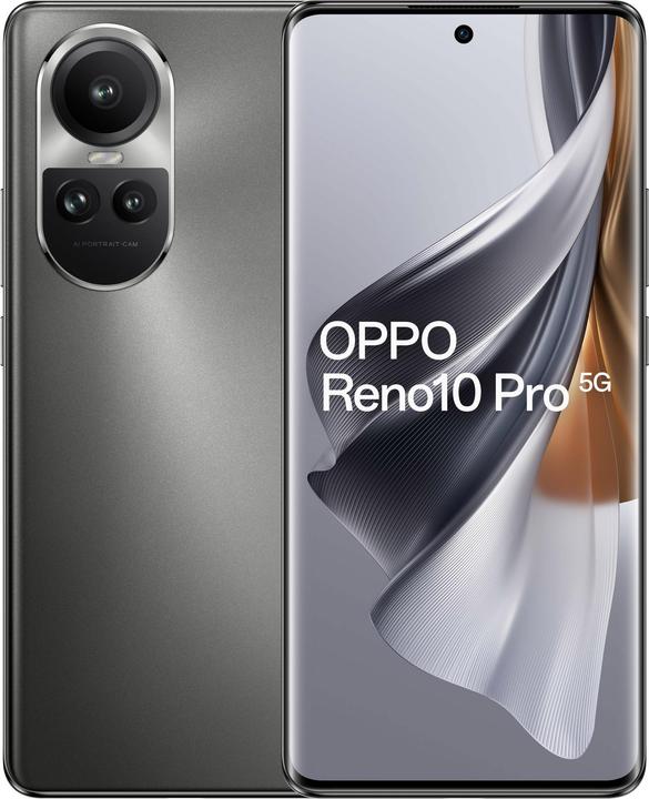 OPPO Reno 10 Pro (256 GB, Silvery Grey, 6.70", Dual SIM, 50 Mpx, 5G)