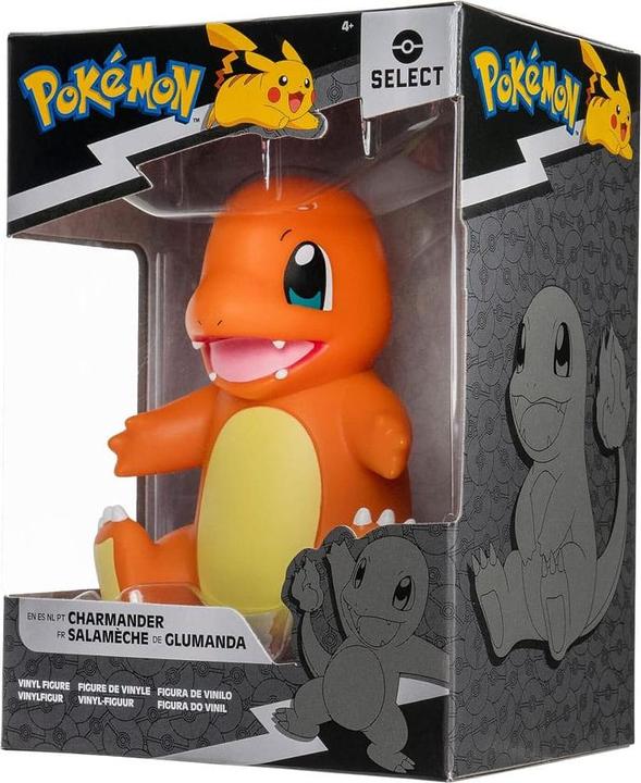 Actual product image Jazwares Pokémon Vinyl Figure Charmander 8 cm
