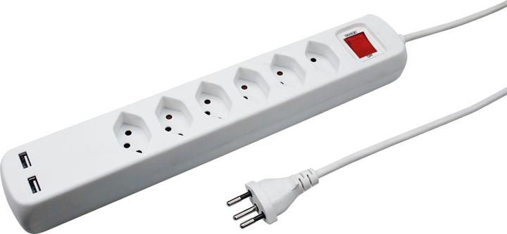 Produktbild Steffen Power Easy USB (6 x, USB-A, Typ 13, 1.50 m)