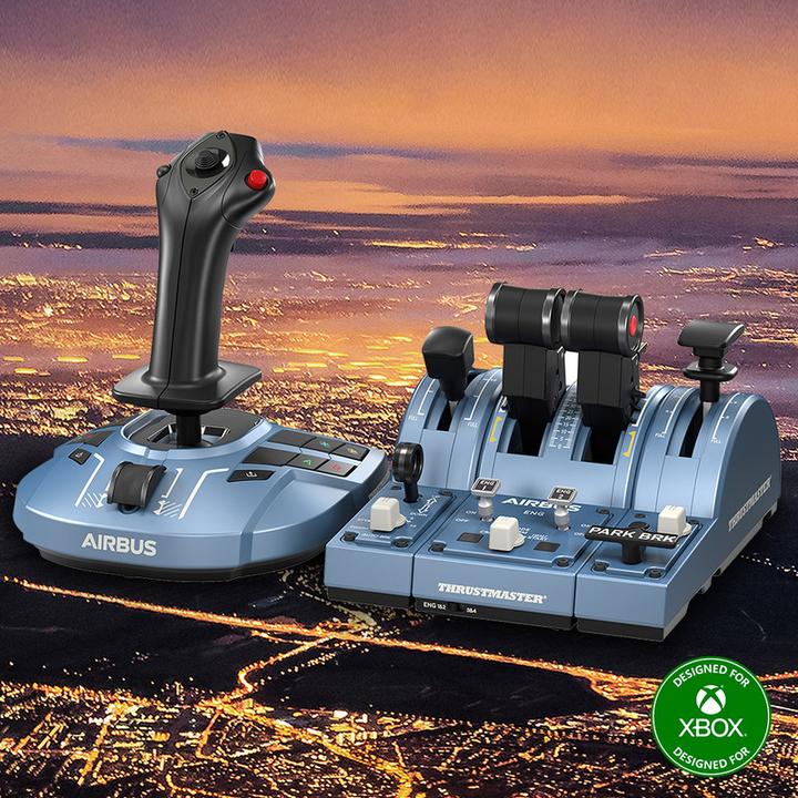 Image du produit Thrustmaster Joystick Thrustm. TCA Captain X AIRBUS Edition XBO/PC (Xbox Series X, Xbox Series S, PC, Xbox One S)
