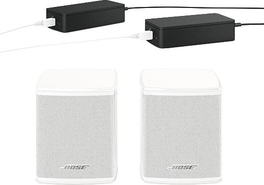 Produktbild Bose Surround Speakers, Verkabelt & Kabellos, Weiss (WLAN)