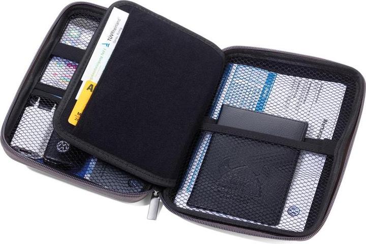 Actual product image Troika VW TRAVEL CASE Etui de rangement pour voiture, gris/noir