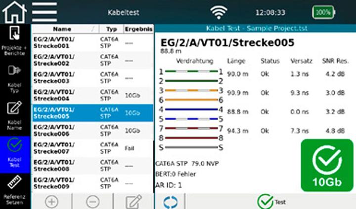 Image du produit Softing Qualificateur de réseau/câblage NetXpert XG2 10G