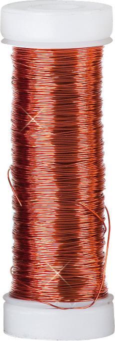 Actual product image Pracht Enamelled copper wire, Ø 0.25mm, 50m (5000 m)