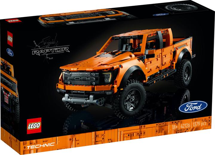 Actual product image LEGO Technic 42126 Ford F-150 Raptor (42126, LEGO Technic)