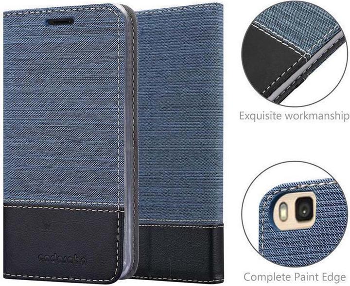 Image du produit Cadorabo Couverture look jeans Book (Huawei P8 Max)