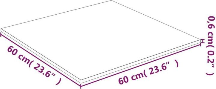 Immagine prodotto VidaXL Desmond (60 x 60 cm)