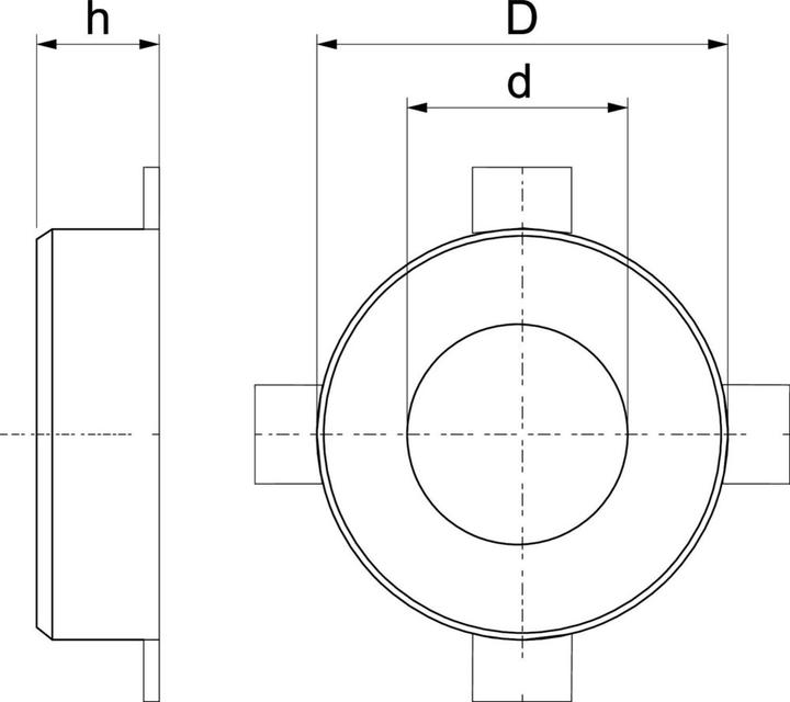 Immagine prodotto OBO Bettermann OBO TCX-250 manicotto per tubi combustibili Ã¸250mm, FS (35.30 cm)