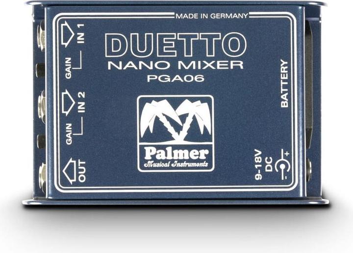 Produktbild Palmer Audio DUETTO Gitarren und