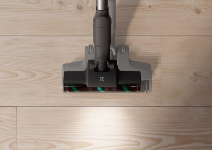 Image du produit Electrolux EP71HB14UV Aspirateur-balai électrique sans fil à sec sans sac 0,3 l 57 W couleur crème 4 Ah