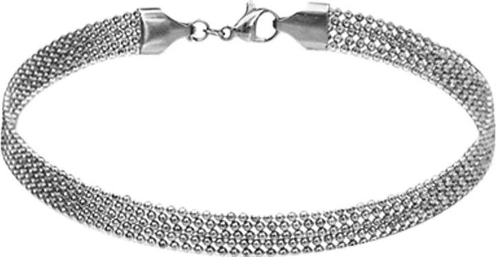 Produktbild Star Piercing Armkette silber fünf einzelne Kugelketten (17 cm, Chirurgenstahl 316L, ohne Messing)