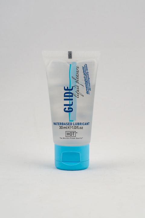 Actual product image HOT Glide Liquid Pleasure waterbased lubricant 30 ml (30 ml)