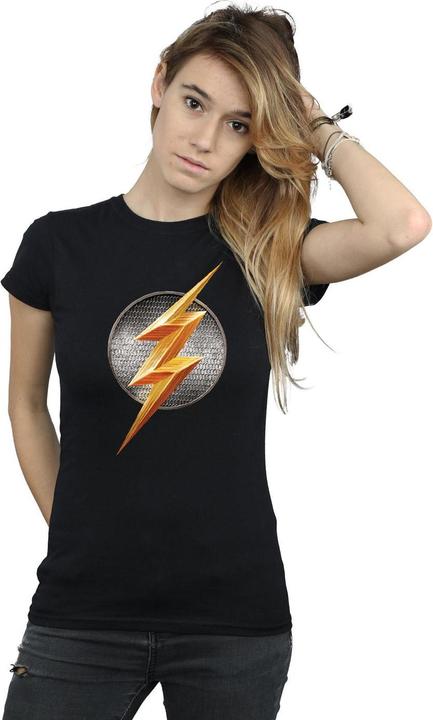 Immagine prodotto The Flash Maglietta in cotone con logo donna/donna (S)