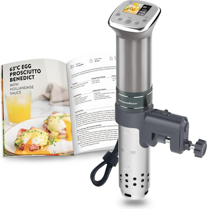 Actual product image KitchenBoss Sous-Vide Stick G321 Silver