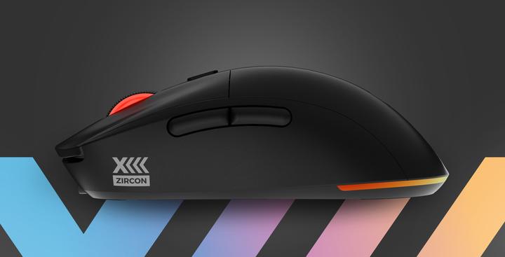 Immagine prodotto Genesis Mysz Mysz Dla Graczy Zircon Xiii Custom Bezprzewodowa 26000dpi Czarna Gamingowa (Cablato)