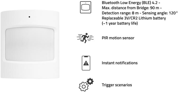Image du produit Hombli Capteur de mouvement Bluetooth (50 m)