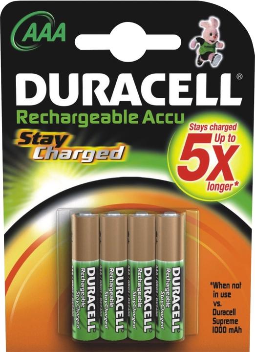 Image du produit Duracell Recharge Ultra (4 pcs, AAA, 900 mAh)
