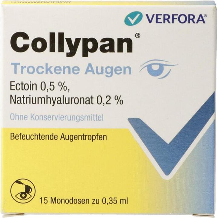 Produktbild Collypan Trockene Augen Monodosis (0.35 ml, 15 x 0.35 ml)