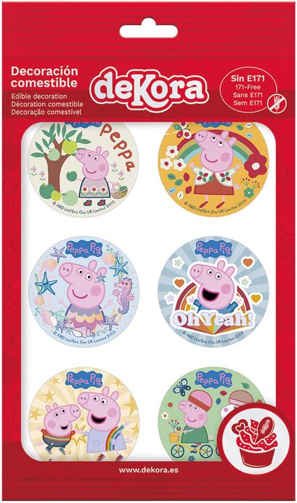 Produktbild Dekora Peppa Pig (6 x)