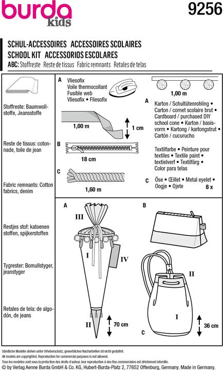 Image du produit Patron Pantalon à enfiler (1 x)
