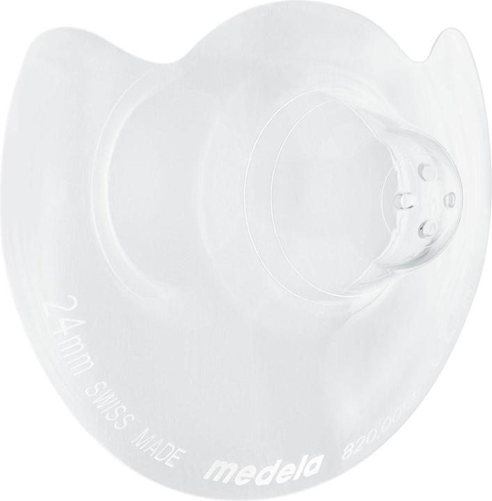 Produktbild Medela Contact Brusthütchen L ( Ø 24mm), 2 Stück mit Aufbewahrungsbox (L)