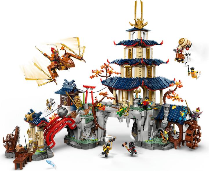 Actual product image LEGO Tournament temple city (71814, LEGO Ninjago, LEGO Rare Sets)