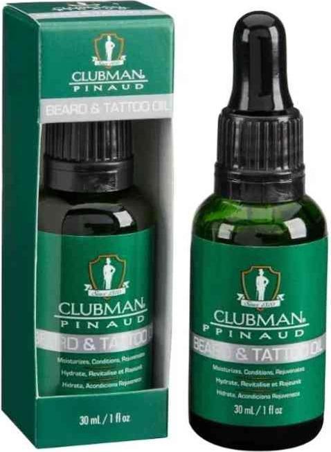 Clubman Bart und Tattoöl (30 ml)
