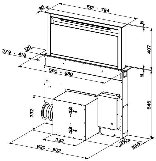 Immagine prodotto Faber Fabula Evo+BK A90