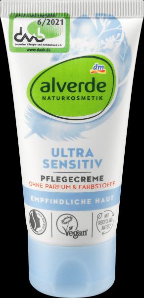 Produktbild dm alverde Ultra Sensitiv (50 ml, Tagescreme)