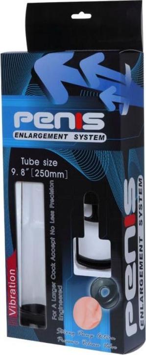Actual product image Baile Penis pump with scissor handle and vibration
