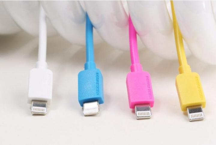 Actual product image Remax Lightning High Speed Charge & Sync USB Cable (USB 3.2 Gen 1)