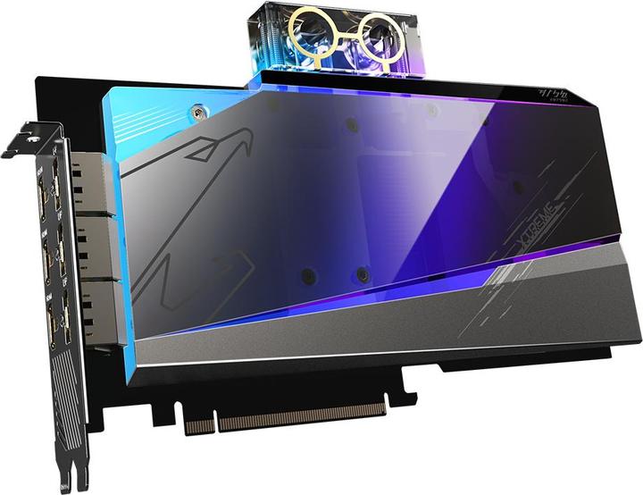 Produktbild Gigabyte Aorus GeForce RTX 3080 Xtreme Waterforce WB LHR (12 GB)