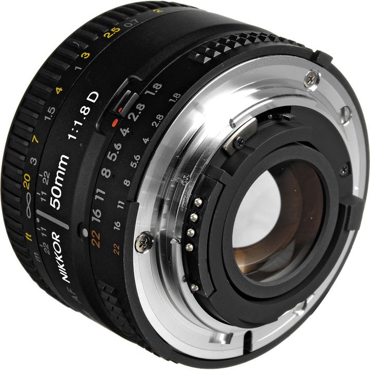 Produktbild Nikon AF Nikkor 50mm f/1.8D - (EU) (Nikon F, Vollformat)