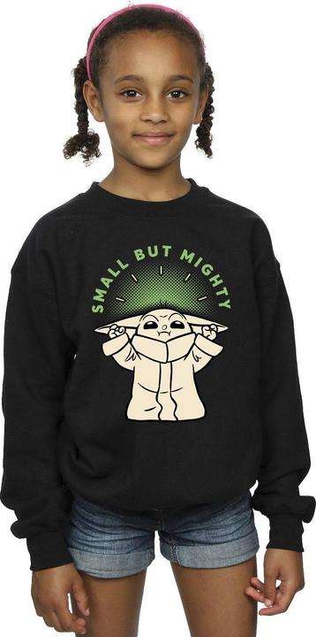 Produktbild Star Wars The Mandalorian Small But Mighty Grogu Sweatshirt Mädchen (152, 158)